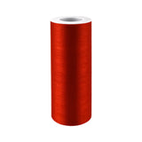 Sheer Organza Solid Color Tulle Roll, 6-Inch, 25-Yard