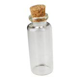 Mini Glass Container Bottles, Assorted Sizes, 4-Piece