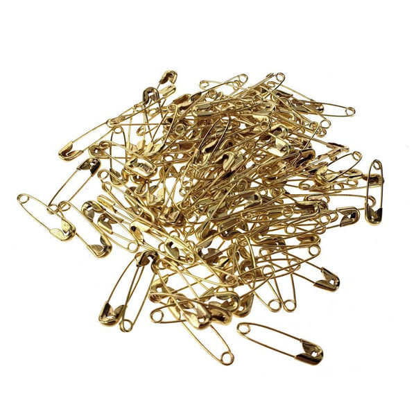 Metal Safety Pins, 3/4-Inch, 144-Count