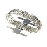 Corsage Wristlet with Rhinestone Band, 1/2-Inch