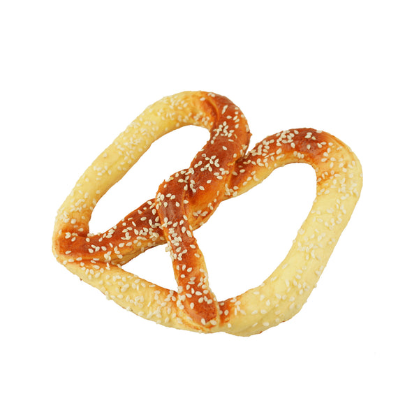 Realistic Faux Pretzel Decoration, 5-1/2-Inch