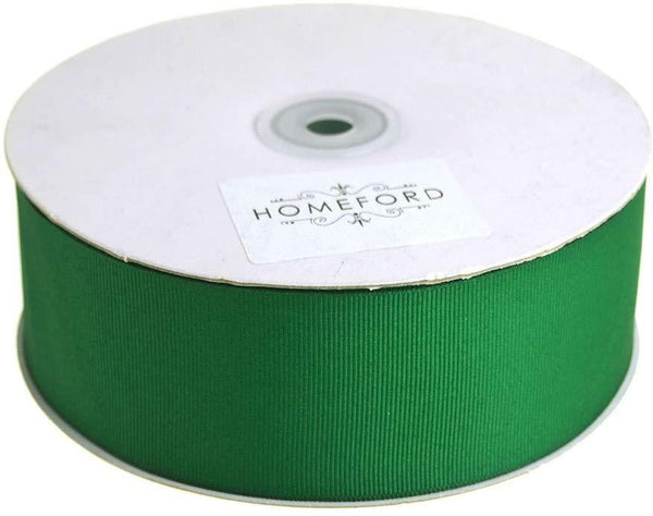 Solid Grosgrain Ribbon, 1-1/2-Inch, 50 Yards, Emerald Green