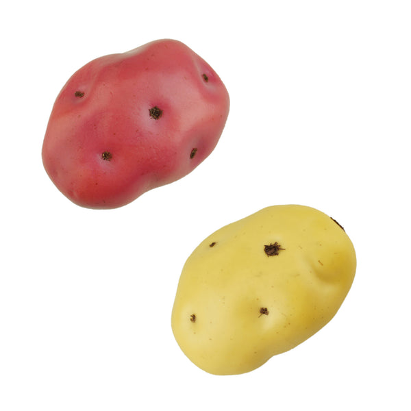 Realistic Faux Potato Decoration, 3-3/4-Inch