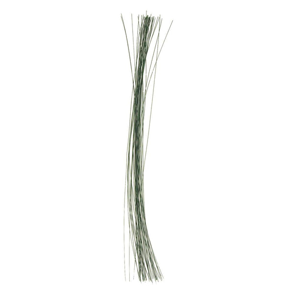 Aluminum Floral Wire, Green, 22 Gauge, 18-Inch, 40 Count