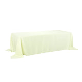 Rectangular Polyester Tablecloth, 90-Inch by 132-Inch
