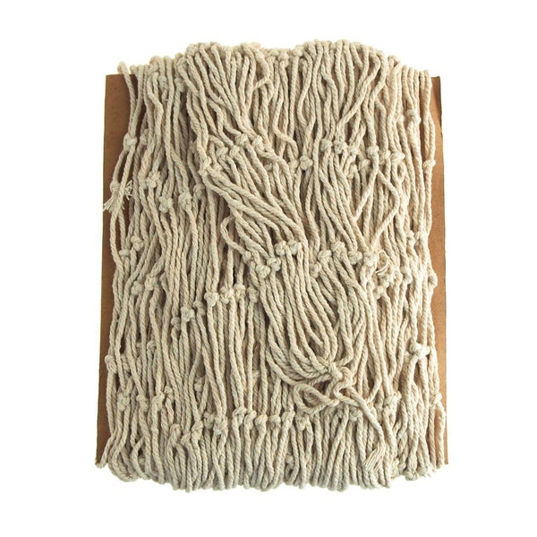 Fish Netting Rope Party Theme Decor, Natural, 6.6-Feet