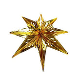 Snowflake Metallic Foil Hanging Decor, 22-Inch