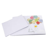 Happy Birthday 3D Invitations, Multicolor, 4-3/4-Inch x 6-3/4-Inch, 10-Count