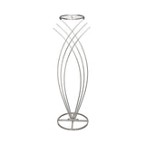 Metallic Wire Mermaid Tail Stand, 36-Inch