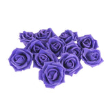 Foam Roses Flower Head Embellishment, 2-Inch, 12-Piece