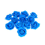 Foam Roses Flower Head Embellishment, 2-Inch, 12-Piece