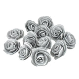 Craft Foam Roses, 3-Inch, 12-Count