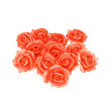 Foam Roses Flower Head Embellishment, 2-Inch, 12-Piece