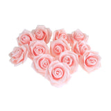 Foam Roses Flower Head Embellishment, 2-Inch, 12-Piece