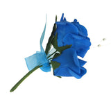 Foam Rose Flower with Pearl Beads, 5-1/2-Inch, 12-Count