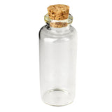 Mini Glass Container Bottles, Assorted Sizes, 4-Piece