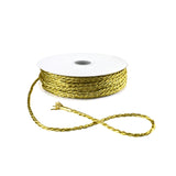 Christmas Brilliant Metallic Cording, 3/32-Inch, 10-Yard