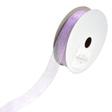 Sheer Nylon Organdy Ribbon, 5/8-Inch, 25-Yard