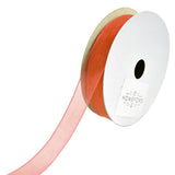 Sheer Nylon Organdy Ribbon, 5/8-Inch, 25-Yard