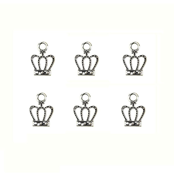 Royal Crown Charms, 1/2-Inch, 6-Count