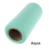 Premium American Tulle Spool Roll, Made in the USA, 6-Inch, 25 Yards