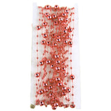 Beaded Wire Garland Link, 10 Yards