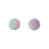 Plastic Rainbow Globe Micro-Beads, Assorted Sizes, 36-Piece