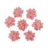 Self-Adhesive Pre-tied Star Bows, 2-Inch, 25-Piece