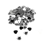 Heart-Shaped Acrylic Rhinestone Diamonds