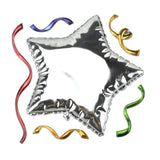 Star Balloon Puffy 3D Pop-Up Wall Art Stickers, 6-Piece