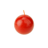 Mega Round Ball Unscented Candle, 3-Inch