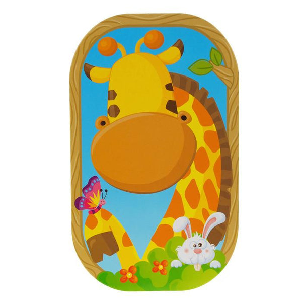 Funny Faces Sticker Set 3D, Goofy Giraffe