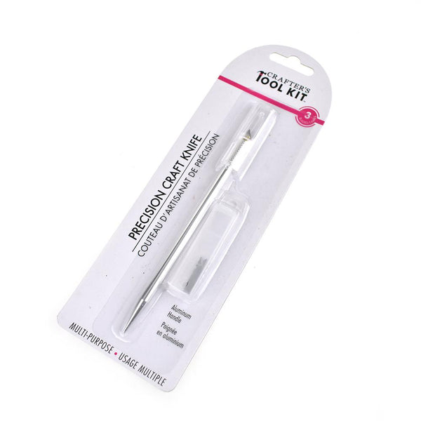 Precision Craft Knife with Extra Blades, 4-Piece