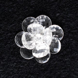 Flower Crystal Lotus, Round Edge, 1-3/4-inch, 6-Piece