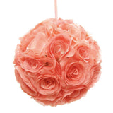 Silk Flower Kissing Balls Wedding Centerpiece, 10-Inch