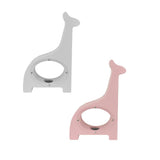 Giraffe With Transparent Pocket MDF Coin Bank, 10-Inch