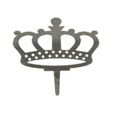Crown Mirrored Acrylic Cake Topper, 4-1/2-Inch