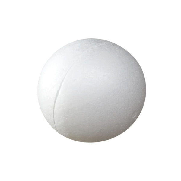 Poly Foam Ball, White, 5-Inch