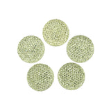 Round Self Adhesive Diamond Cluster Gems, 3/8-Inch, 10-Count