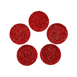 Round Self Adhesive Diamond Cluster Gems, 3/4-Inch, 10-Count