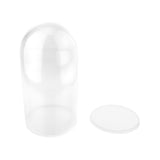Plastic Dome Display Case w/ Clear Base