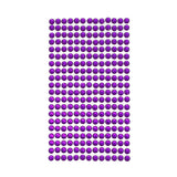 Round Adhesive Diamond Gem Stickers, 6mm