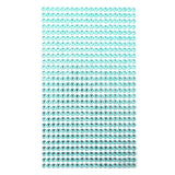 Round Adhesive Diamond Gem Stickers, 4mm