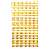 Round Adhesive Diamond Gem Stickers, 4mm