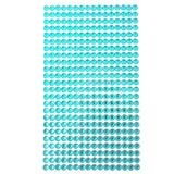 Round Adhesive Diamond Gem Stickers, 5mm