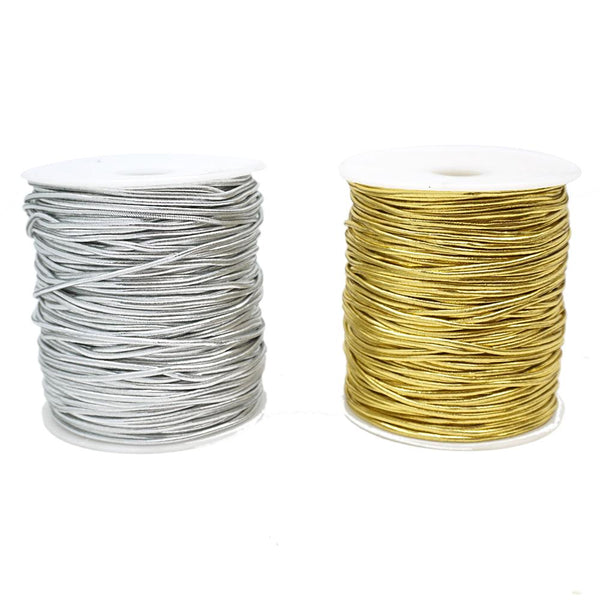 Elastic Stretch Jewelry Cord, 1.5mm, 100-Yard