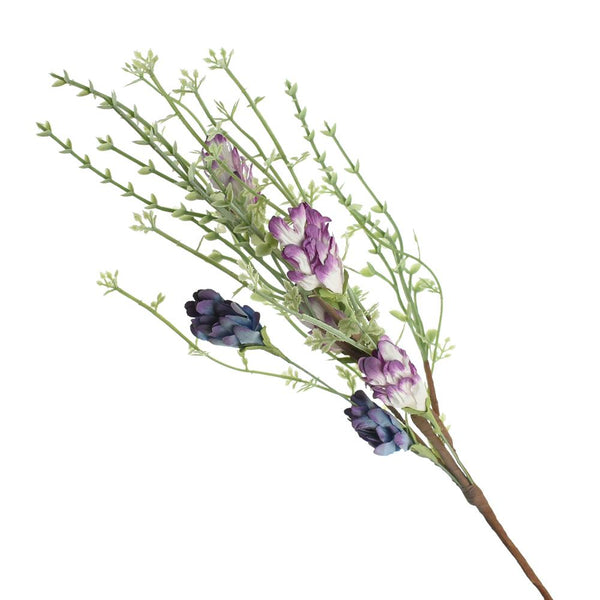Artificial Twiggy Lilac Floral Pick, 13-Inch