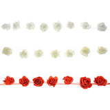Foam Rose Hanging Garland, 56-Inch
