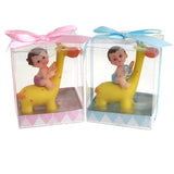 Pacifier Baby Giraffe Ride Polyresin Favors, 2-3/4-Inch