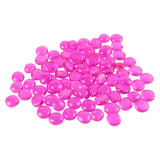 Flat Glass Marble Gems, 15-Ounce, 80-Count, Pink
